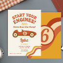 Search for retro car invitations Fast one