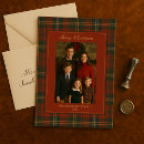 Search for plaid christmas cards Classic