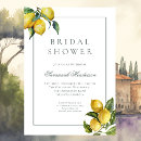 Search for summer bridal shower invitations Mediterranean