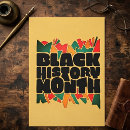 Search for black history month cards African