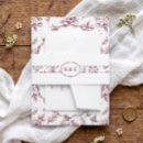 Search for ribbon invitation belly bands Elegant