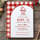 Search for cookout baby shower invitations Bbq