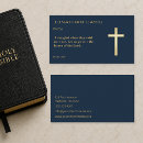 Search for pastor business cards Minister