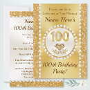 Search for 100 years birthday invitations 100th