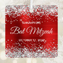 Search for bat mitzvah decor Red