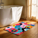 Search for bath mats Colourful
