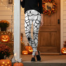 Search for spider web leggings Black and white