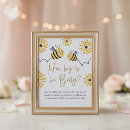 Search for bee baby shower posters Sunflower