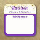 Search for family gathering stickers Purple