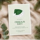 Search for santa hat christmas invitations Elegant