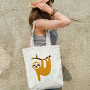 Search for sloth tote bags Funny