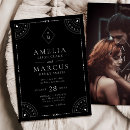 Search for moon wedding invitations Dark