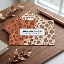Search for leopard business cards Home staging business