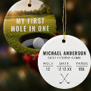 Search for hole in one christmas tree decorations Golfer