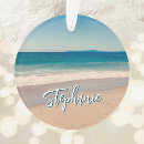 Search for ocean beach christmas tree decorations California