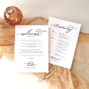 Search for welcome letter wedding programs Elegant