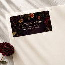 Search for moody floral return address labels Botanical