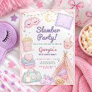 Search for slumber birthday invitations For her
