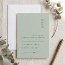 Search for response wedding invitations Minimal