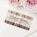 Search for wood plank return address labels Brown