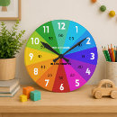 Search for telling time clocks Rainbow