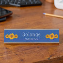 Search for sunflower name plates Yellow