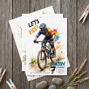 Search for mountain bike birthday invitations Boy