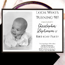Search for elegant 90th birthday invitations Simple