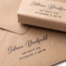 Search for return address labels rubber stamps Minimalist
