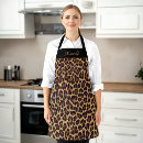 Search for exotic animal aprons Leopard