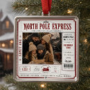 Search for north pole christmas tree decorations Train