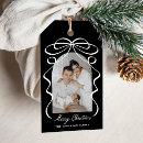 Search for ribbon gift tags Handwritten script