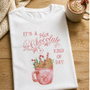 Search for hot chocolate tshirts Candy canes