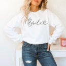 Search for just married hoodies Black and white