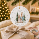 Search for rabbit christmas tree decorations Watercolour