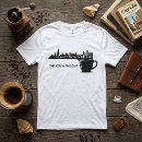 Search for chicago skyline tshirts Black and white