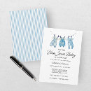 Search for denim and white invitations Rustic