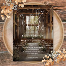 Search for country farmhouse rustic wedding invitations String lights