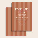 Search for book club invitations Vintage