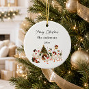 Search for watercolor christmas tree decorations Merry