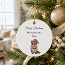 Search for racoons christmas tree decorations Cute