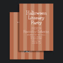 Search for stripes halloween invitations Vintage