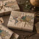 Search for atlas wrapping paper Cartography