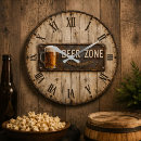 Search for vintage beer clocks Man cave