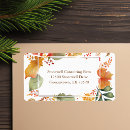 Search for thanksgiving return address labels Elegant