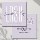 Search for lilac business cards Salon