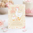 Search for mother goose invitations Pink bow