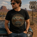 Search for historic route 66 tshirts Americana