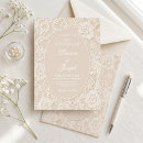 Search for lace wedding wedding invitations White