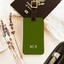 Search for olive green luggage tags Elegant